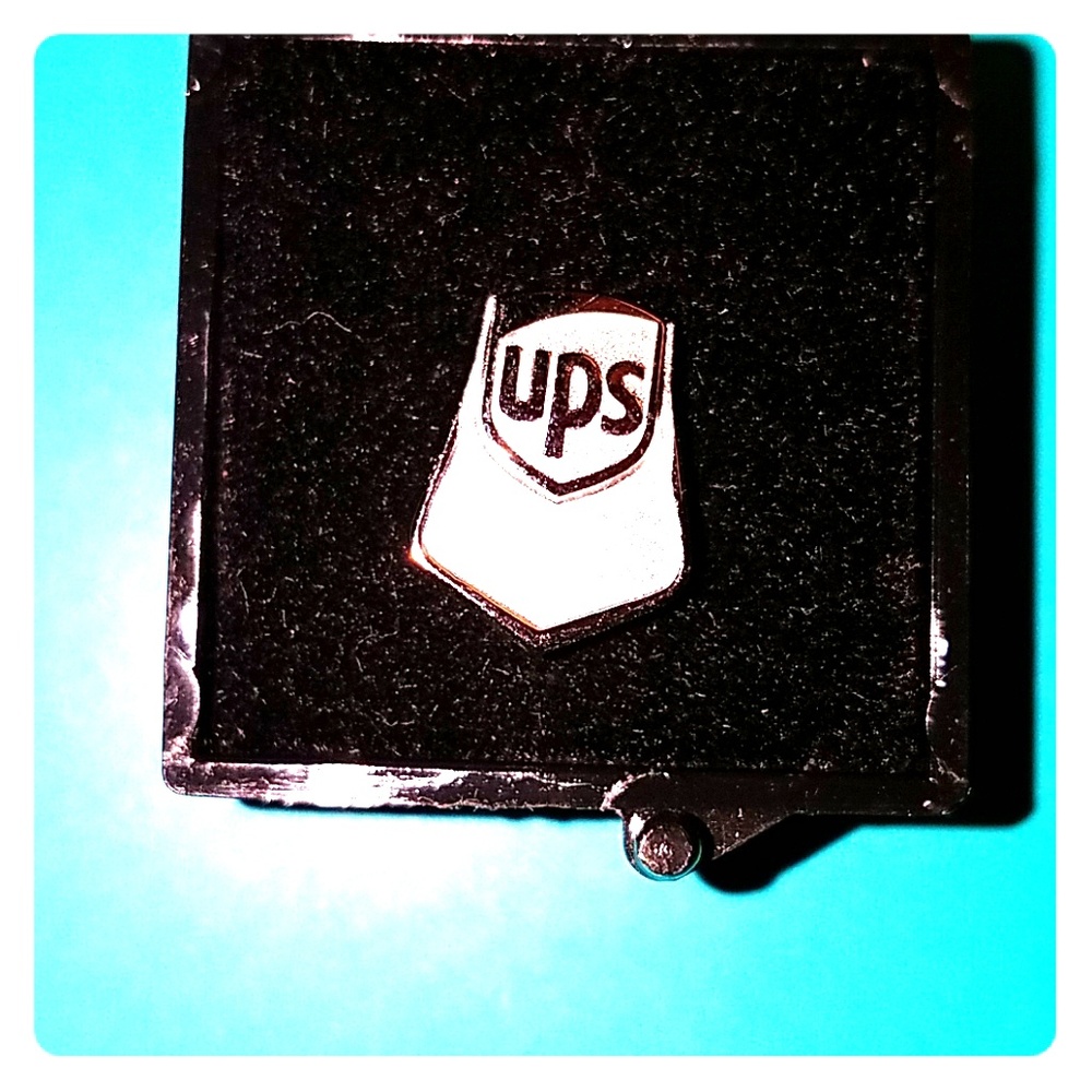 UPS Vintage Silver Tie Pin